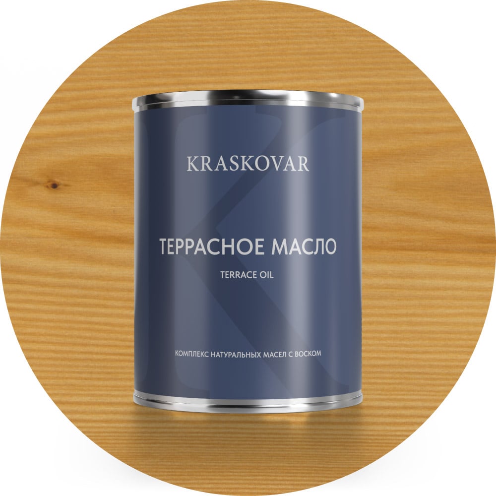 Изображение товара Масло террасное Kraskovar Бесцветный 0,75л 1133