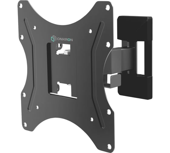 Изображение товара Наклонно-поворотный кронштейн для телевизора 17-43 ONKRON Black M2S