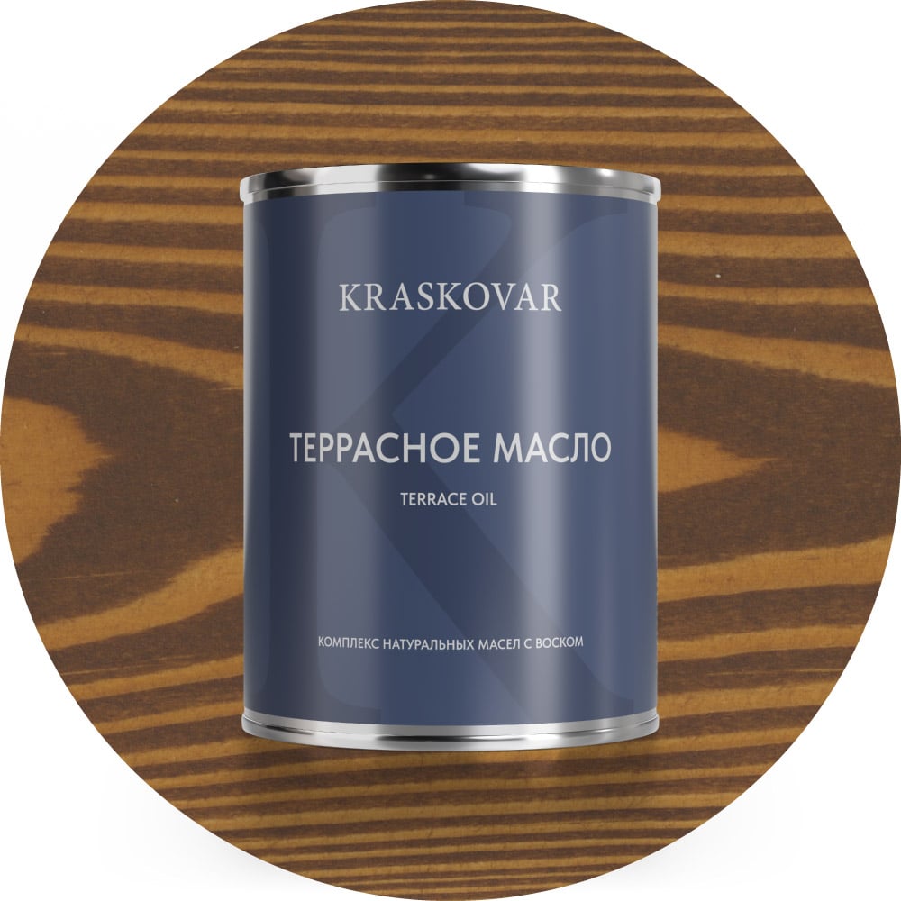 Изображение товара Масло для террас Kraskovar Deco Oil Terrace Можжевельник 0,75 л