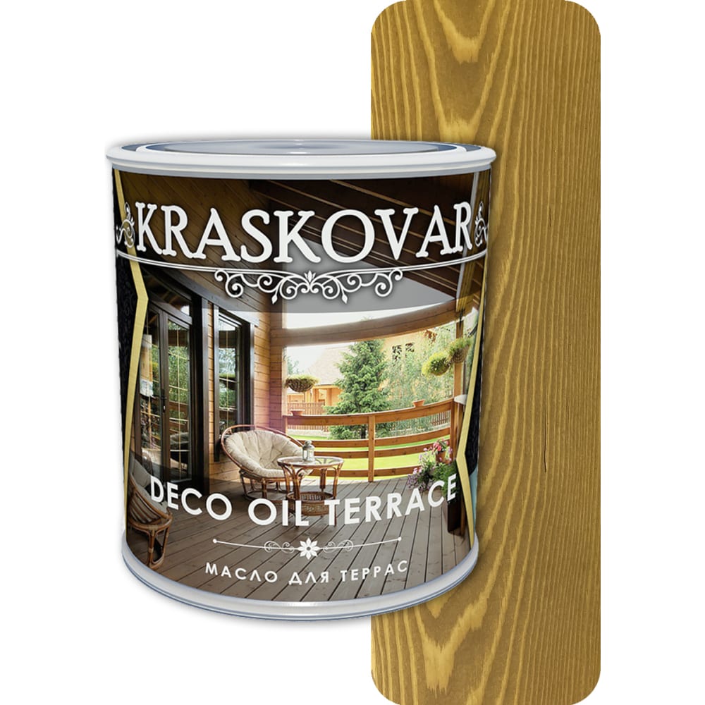 Масло для террас Kraskovar - 1130
