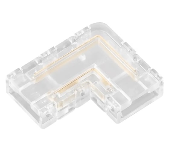 Изображение товара Коннектор угловой Arlight FIX-MONO-8mm-2pin-STS 10шт 047195