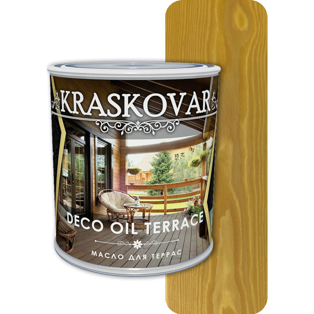 Масло для террас Kraskovar - 1131