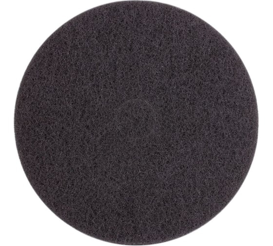 Изображение товара ПАД размывочный круг черный, 15 дюймов, 38 см, категория A, для роторных поломоечных машин OZONE PAD-A15BLACK