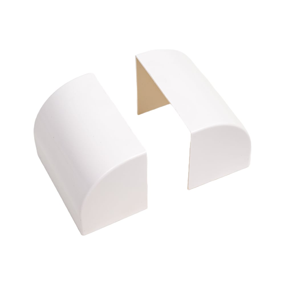 Изображение товара Заглушка EKF Plast PROxima 100х60 мм 2 шт белая для кабель-каналов