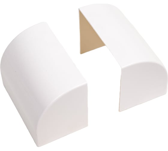 Изображение товара Заглушка EKF Plast PROxima, 100х60, 2 шт, белый ecw-100-60x2