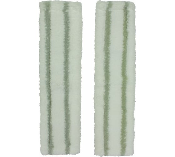 Изображение товара Обтяжки из микрофибры, с абразивными вставками, для аккумуляторного стеклоочистителя KARCHER серии WV, 2.633-100.0, 2 шт OZONE MP-WC02