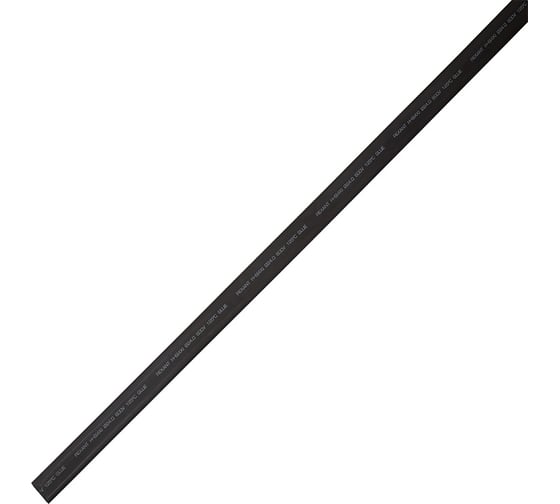 Изображение товара Клеевая термоусадка REXANT СТТК (4:1), двустенная, черная, 20 шт. по 1м 23-2406