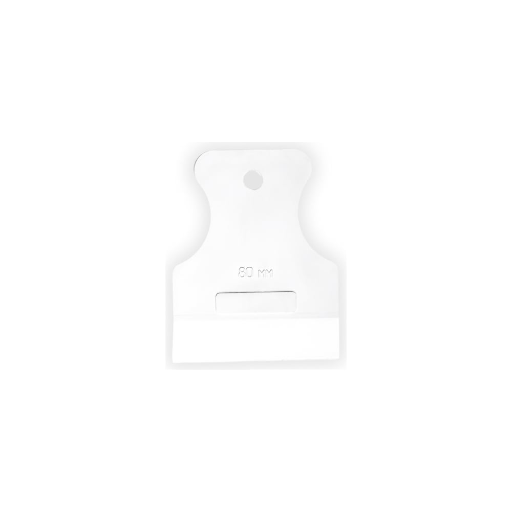 Изображение товара Шпатель ZTR Стандарт белая резина, 80 мм 1016