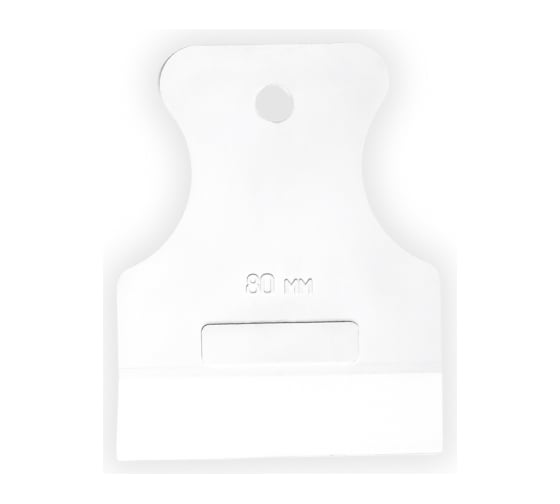 Изображение товара Шпатель ZTR Стандарт белая резина, 80 мм 1016