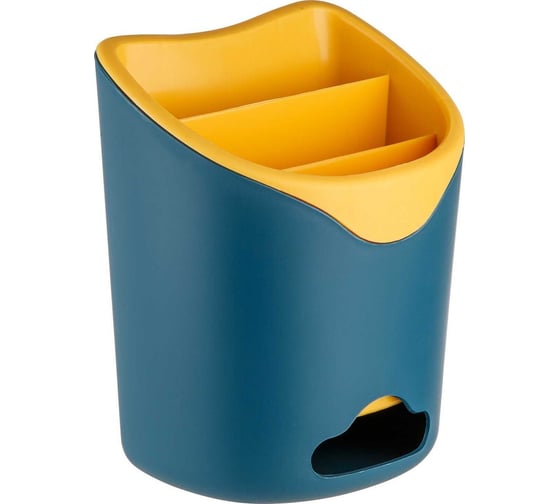 Изображение товара Подставка для столовых приборов PERFECTO LINEA сине-желтая 34-118167