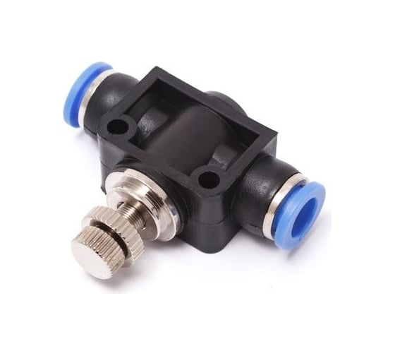 Изображение товара Фитинг Partner для пластиковых трубок с регулятором 10x10мм SPA10(7002) PA-SPA10(7002)