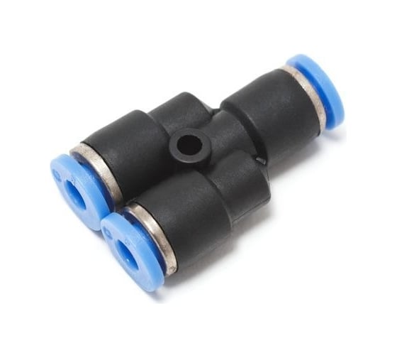 Изображение товара Фитинг Partner y-образный для пластиковых трубок 12мм PA-SPY12(9402)