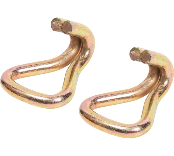 Изображение товара Крюк для ремня 75 мм, 2 шт Rizzel 00000433857