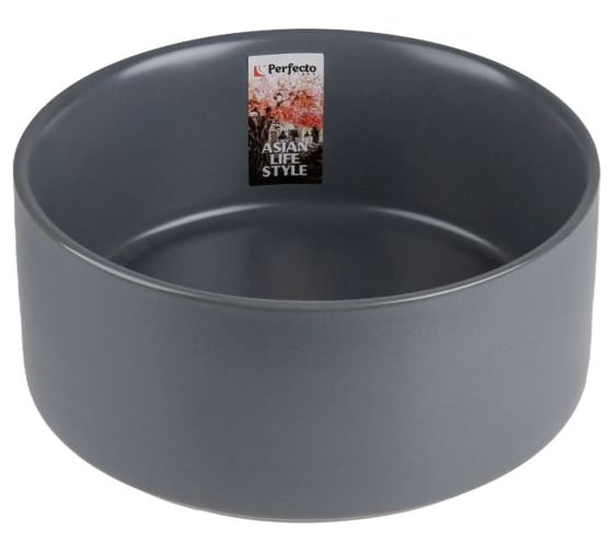 Изображение товара Салатник PERFECTO LINEA керамический, 15,5 см, серия ASIAN, серый 17-155400