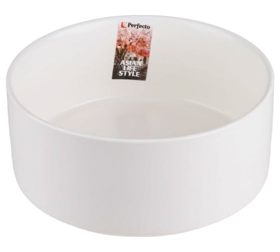 Изображение товара Салатник PERFECTO LINEA керамический, 15,5 см, серия ASIAN, белый 17-155200
