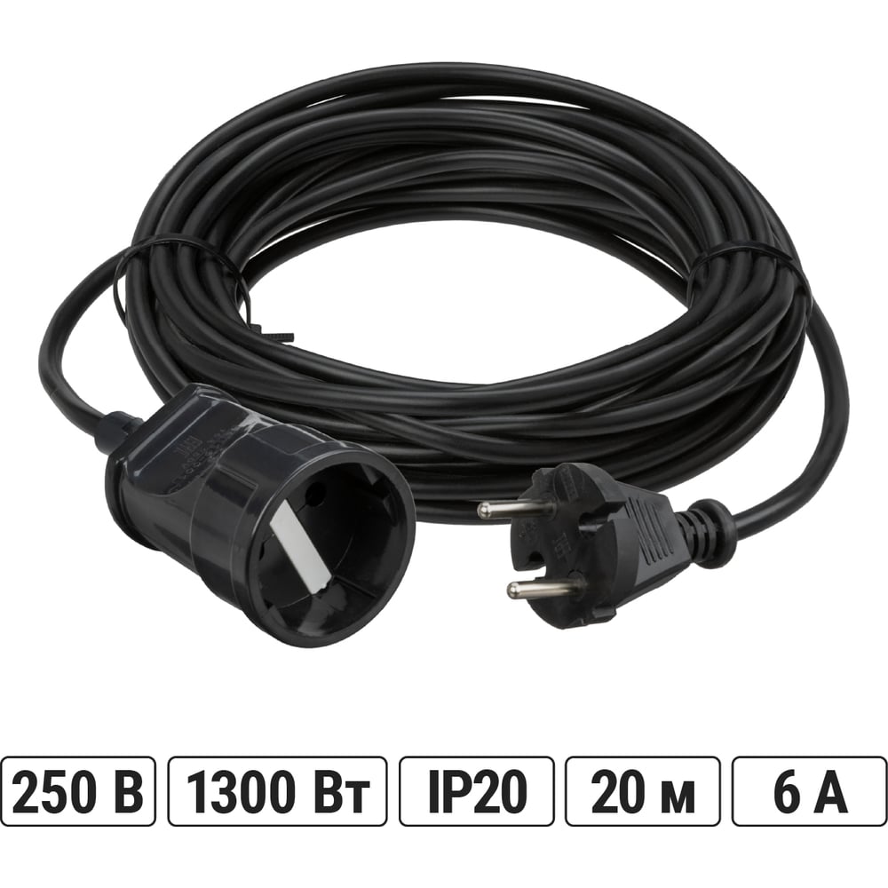Удлинители - шнуры Народный силовой удлинитель-шнур TDM ELECTRIC SQ1307-0202