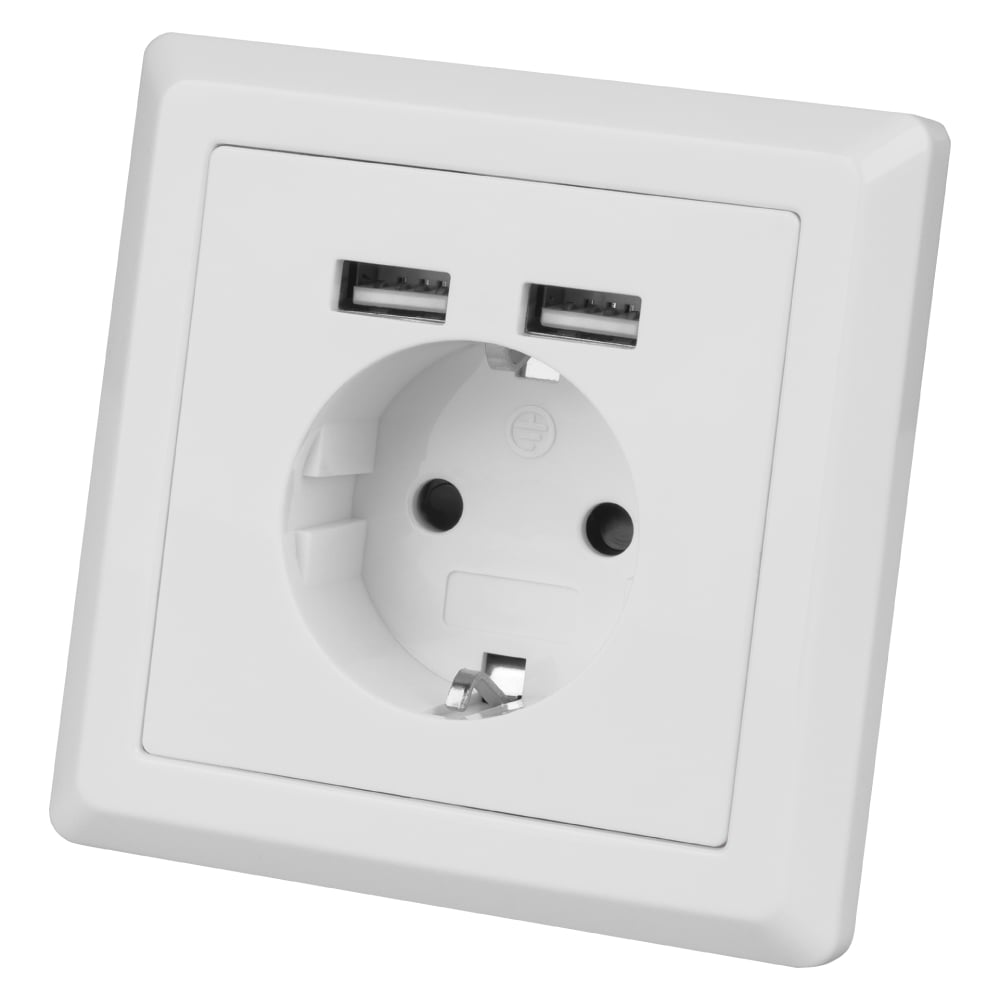 Изображение товара Мультифункциональный блок TDM ELECTRIC Сенеж 2 с USB-портами