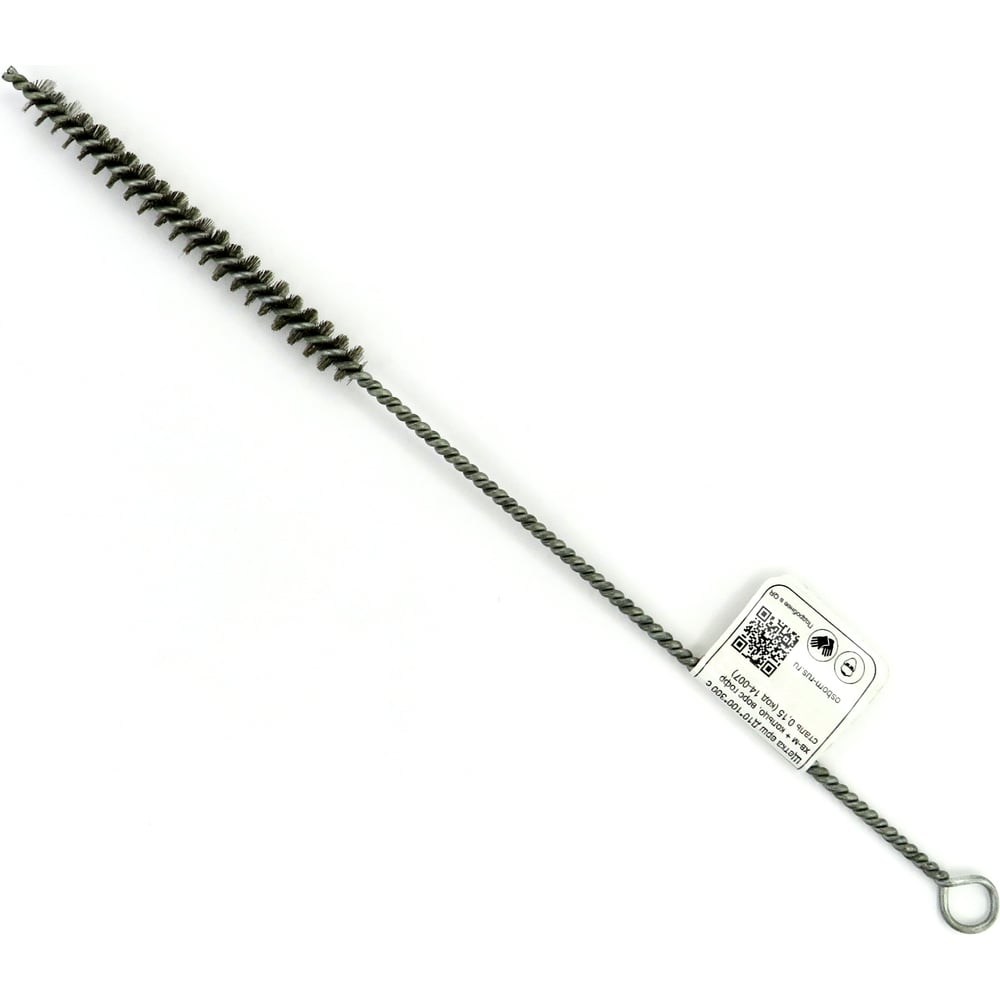 Изображение товара Щетка ерш EuroBrush Д10x100x300 с гофрированным ворсом из стали