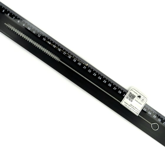 Изображение товара Щетка ерш EuroBrush Д6x100x300 с хв-м + кольцо, ворс нейлон 0,15 (код 14-153) EB-T816806