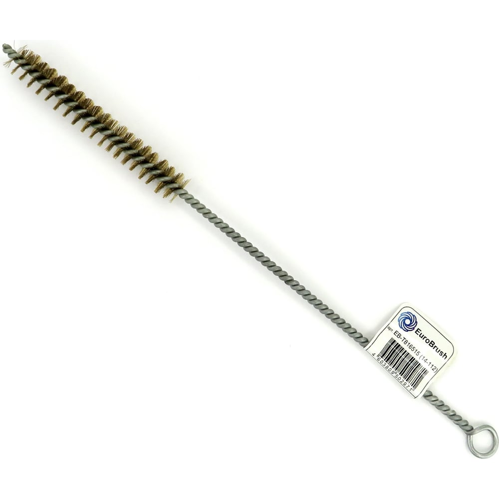 Изображение товара Щетка-ерш EuroBrush Д15x100x300 с хвостовым креплением латунь