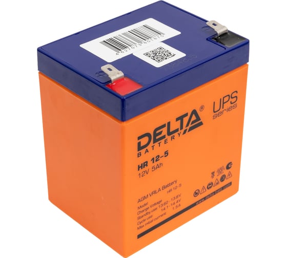Изображение товара Батарея аккумуляторная Delta HR 12-5