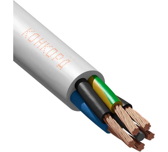 Изображение товара Провод ПВС Конкорд 4x4+1x4 (барабан) (Барабан) 4485