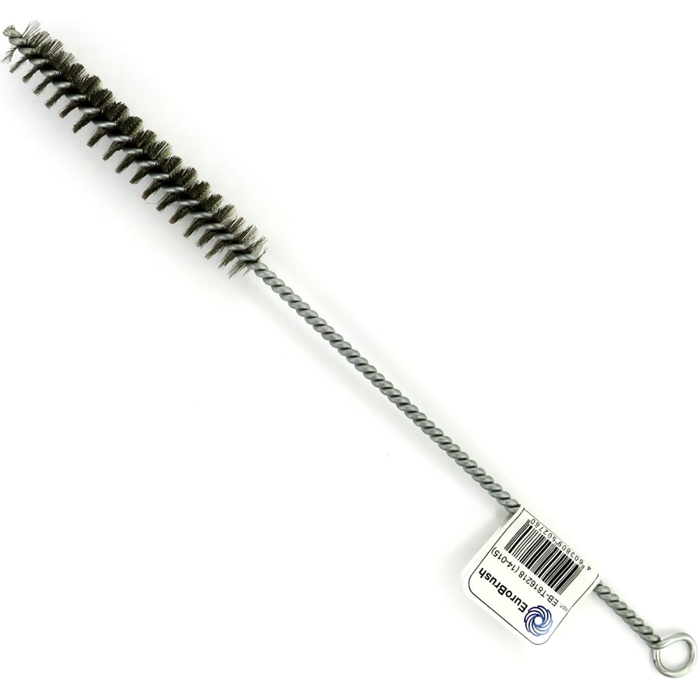 Изображение товара Щетка ерш EuroBrush Д18x100x300 с хвостиком и кольцом сталь