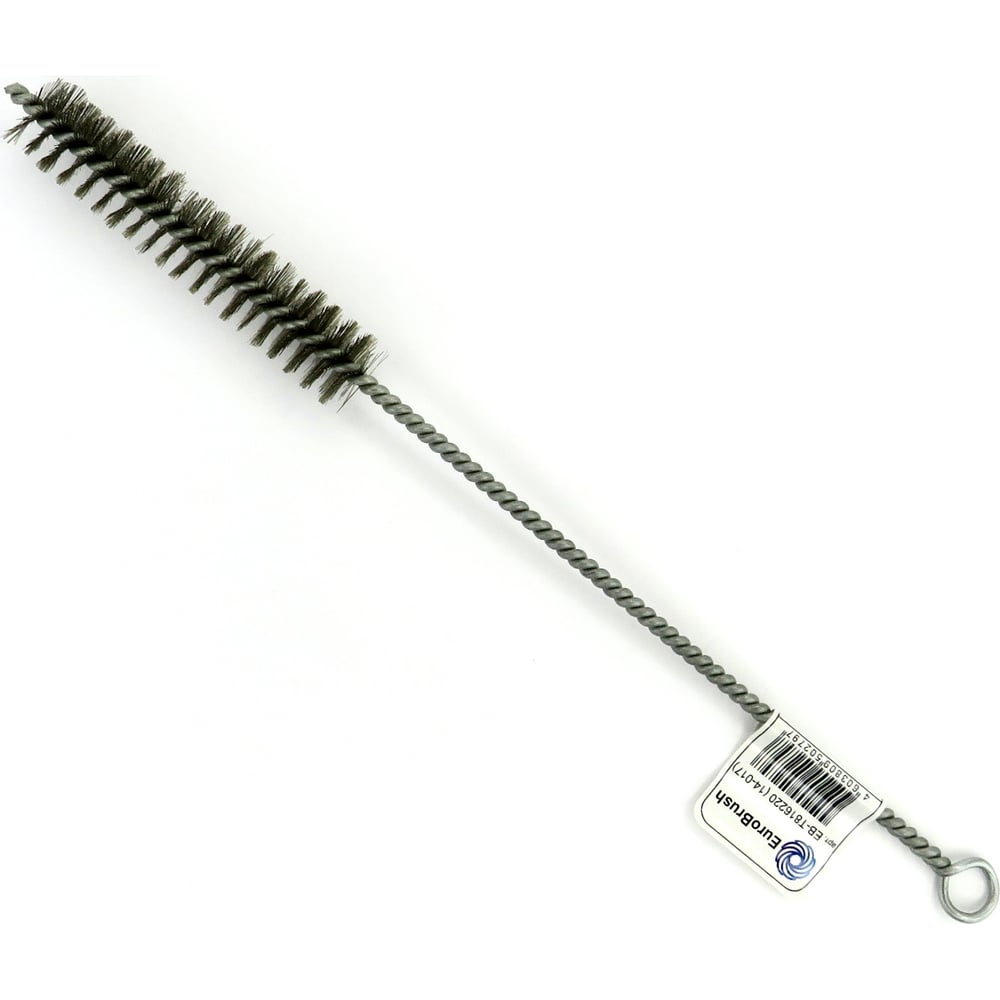 Изображение товара Щетка ерш EuroBrush Д20x100x300, ворс гофр сталь, 0,15 мм