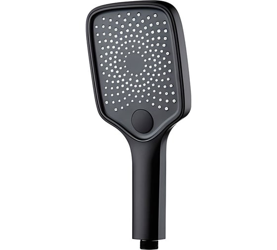 Изображение товара Лейка Melodia della vita LUXE квадрат 3 функции, 130x105 мм, черная MKP26314BL_bk 18679