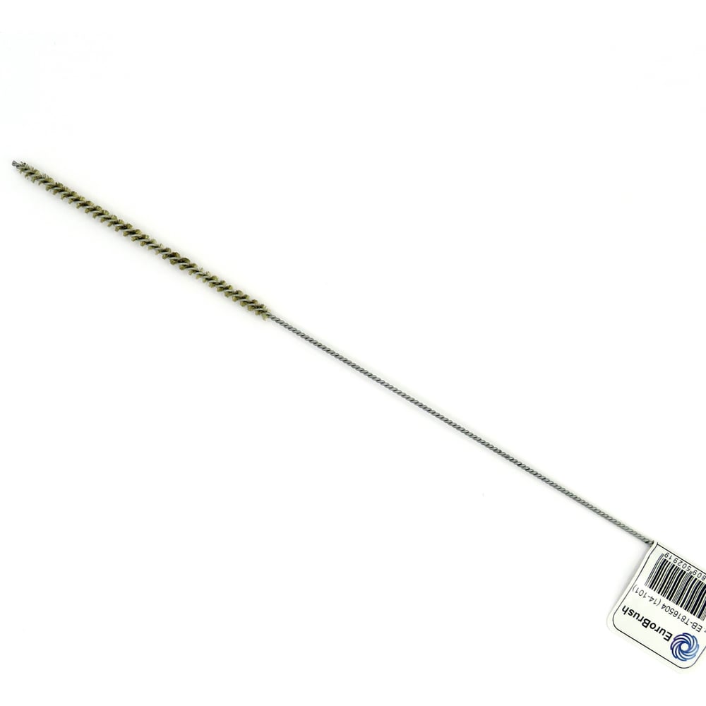 Изображение товара Щетка-ерш EuroBrush Д4x100x300 с латунным ворсом и кольцом