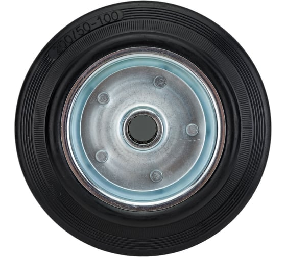 Изображение товара Колесо большегрузное обрезиненное без кронштейна (200х50 мм; г/п 200 кг) EURO-LIFT 00-00001258