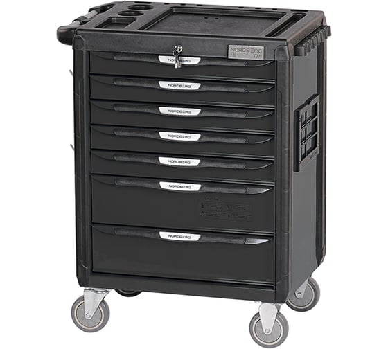 Изображение товара Тележка инструментальная NORDBERG профессиональная (серая) T7N(G)