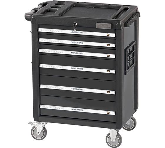 Изображение товара Тележка инструментальная NORDBERG профессиональная (серая) T6N(G)
