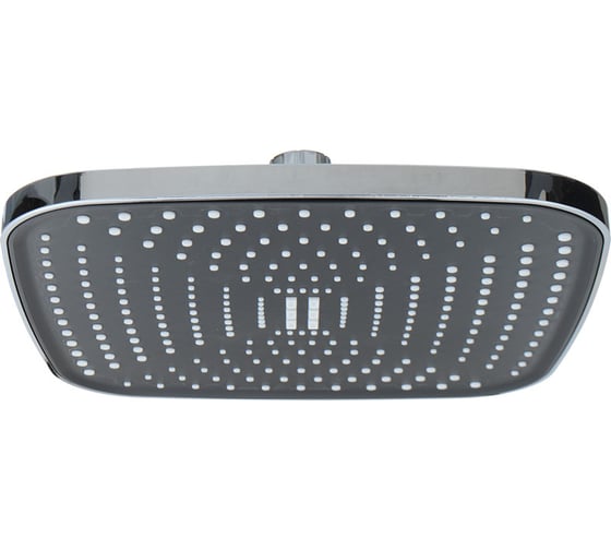 Изображение товара Лейка верхнего душа Melodia della vita квадрат 230x230 мм, хром/черный MKP27014C 18687