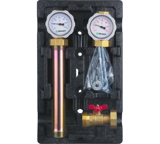 Изображение товара Насосная группа быстрого монтажа Altstream DN25 прямая, без насоса 1.1/2 НР 014440201