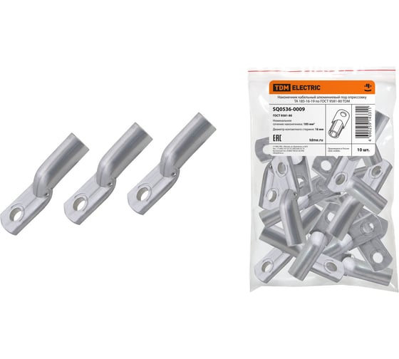 Изображение товара Наконечник TDM ELECTRIC ТА 185-16-19 10 шт SQ0536-0009