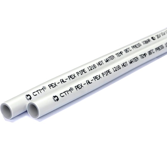 Изображение товара Труба металлопластикова СТМ 16x2 (бесшовная) бухта 100 м CPL11602-100