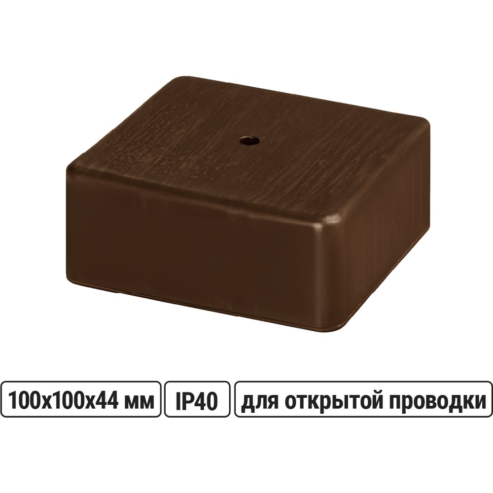 Изображение товара Коробка распределительная TDM ELECTRIC SQ1401-0309 IP40 4 входа коричневая