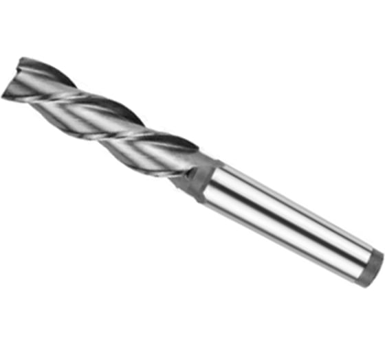 Изображение товара Фреза концевая кх для обработки титана 14.0x38x131 мм, 3-п, Р6М5К5, КМ2, левая, ГОСТ 23248-78 ИНСТУЛС 00001418904