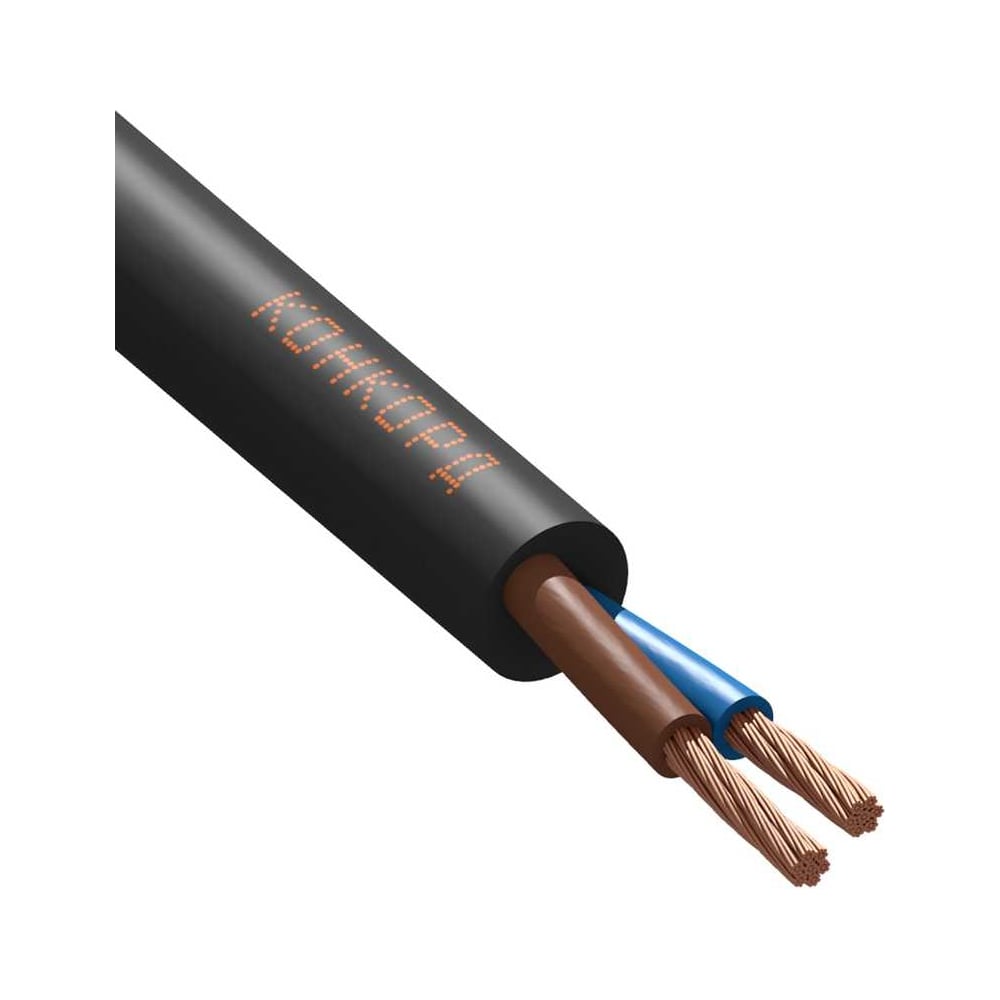 Изображение товара Провод ПВСнг(А)-LS 2x2,5 барабан Конкорд для внутренней электромонтажа