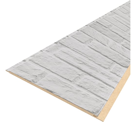 Изображение товара МДФ ПГ Союз классик Кирпич светлый Союз 2,6x0,238 8шт/уп УТ-00084492