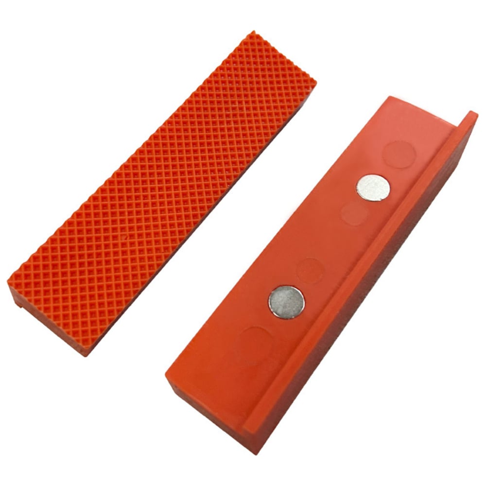 Изображение товара Пластиковые накладки на тиски СОРОКИН 1.944 комплект 2 шт для защиты