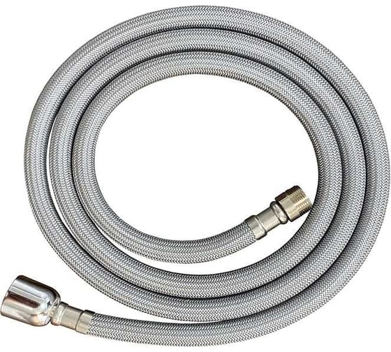 Изображение товара Шланг для смесителя с выдвижным изливом Melodia della vita KITCHEN 1/2"short х M15х1, d12 мм, L150 см, серый MKP29002BL 18662
