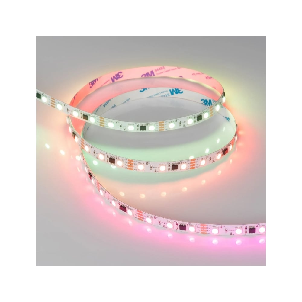 Изображение товара Светодиодная лента Arlight SPI-B60-10mm 12V RGB-PX3-BPT 5м для внутреннего освещения