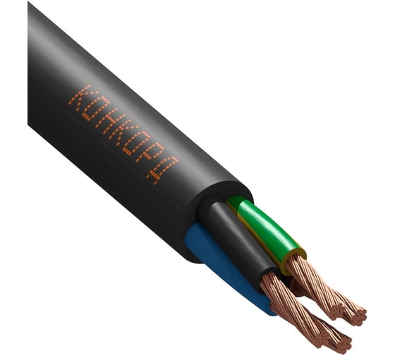 Изображение товара Провод ПВСнг(А)-LS Конкорд 3x6+1x6 (ч) (100м) 4396
