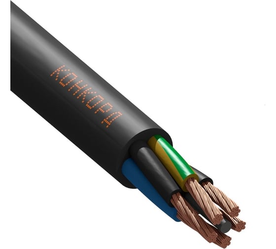 Изображение товара Провод ПВСнг(А)-LS Конкорд 4x6+1x6 (ч) (100м) 4402