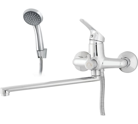 Изображение товара Смеситель для ванны Melodia della vita Jive картридж д.35 мм длинный излив MDV35441 (Россия) 12785