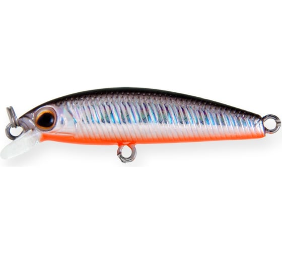 Изображение товара Воблер Strike Pro Минноу Twitchy Minnow 48 цвет A70-713 Black Silver OB EG-103F#A70-713