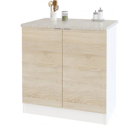 Изображение товара Тумба СОКОЛ белый4/дуб сонома ТК-08 ТК08Б4с5