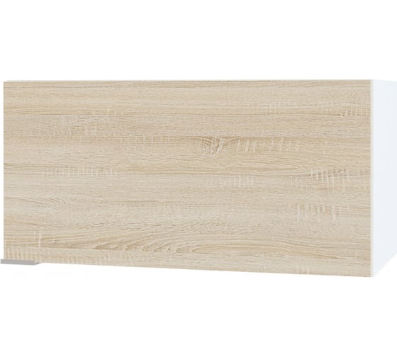 Изображение товара Полка настенная СОКОЛ белый4/дуб сонома ПН-06.2 ПН062Б4с5